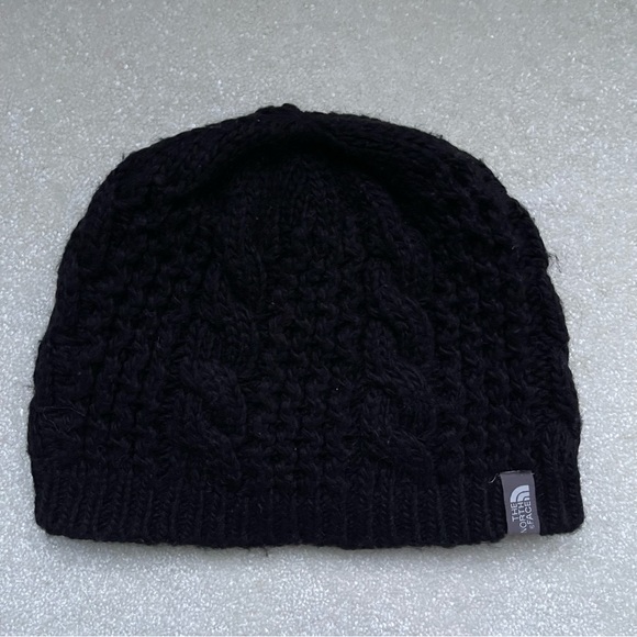 The North Face Accessories - The North Face adult beanie hat fleece lined black OS
